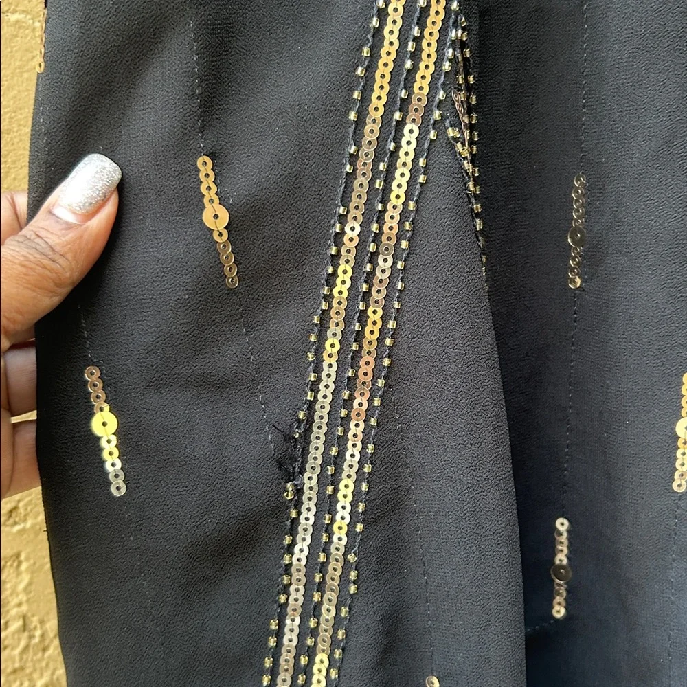Lulu’s “Give It Some Glamour” Shift Dress – Size M - Picture 5 of 5